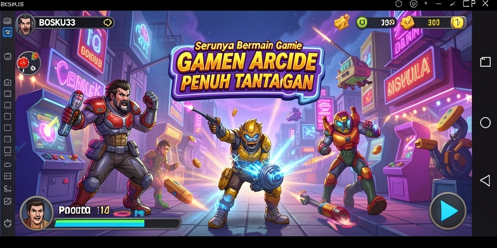 Screenshot gameplay BOSKU33 yang menunjukkan momen seru dalam permainan.