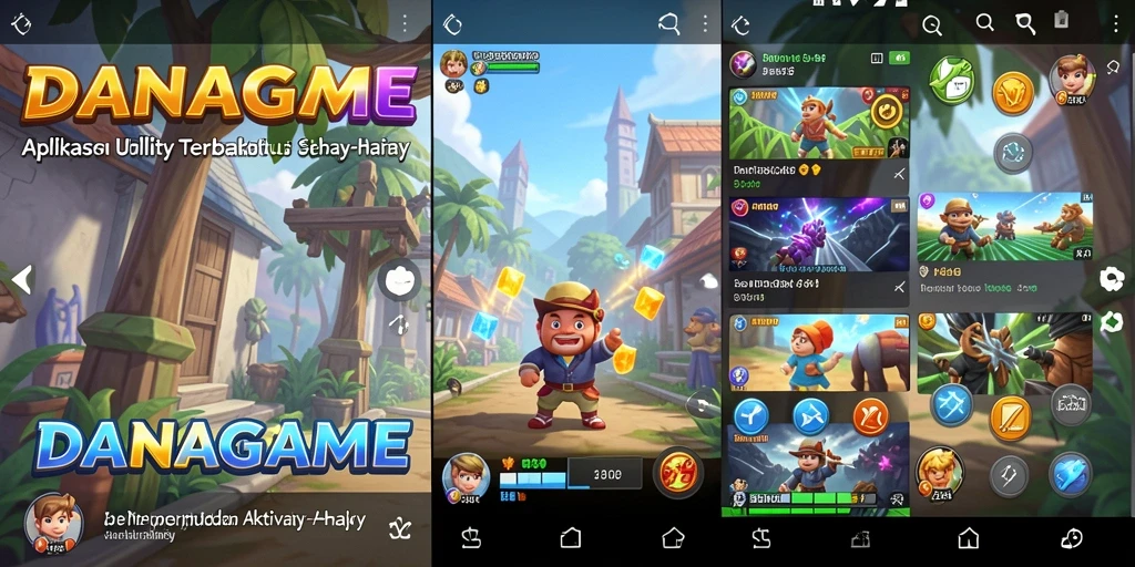 Tampilan screenshot menunjukkan antarmuka pengguna aplikasi Utility yang ramah.