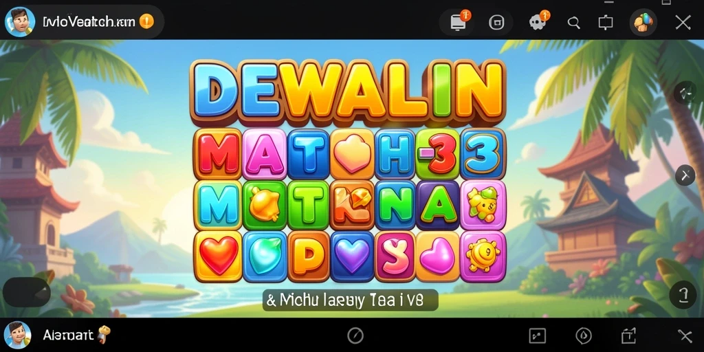 Tampilan seru gameplay dari DEWALIN yang memukau dan penuh tantangan.