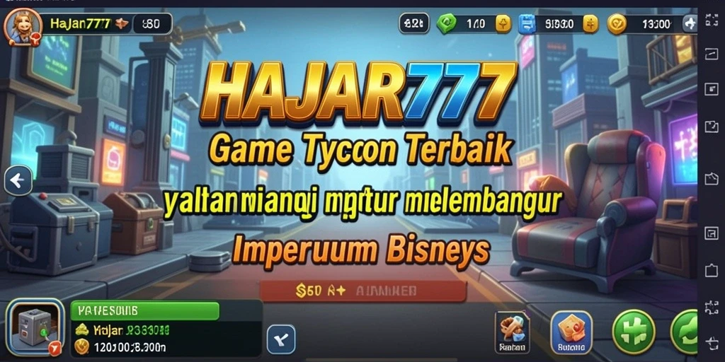Tampilan gameplay HAJAR777 yang menarik dan interaktif