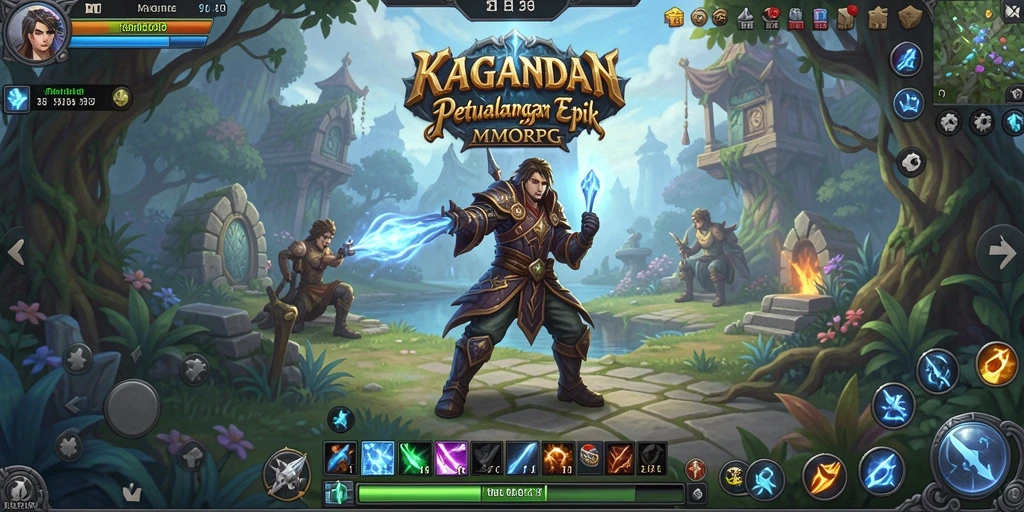 Tampilan gameplay mendetail dari KAGANDAN yang menampilkan petualangan seru.