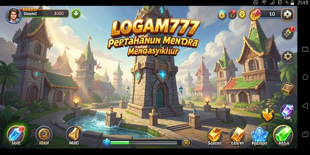 Gameplay menara pertahanan yang menegangkan dan strategis.