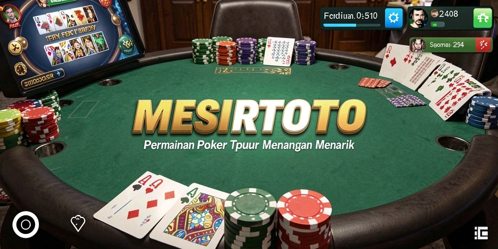Tampilan gameplay aplikasi MESIRTOTO yang menarik dan mendebarkan.