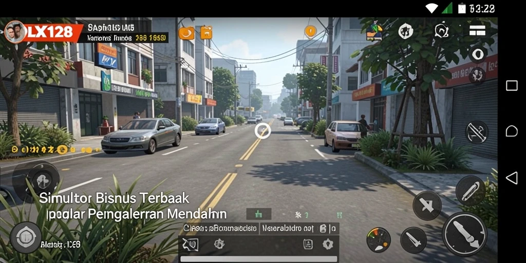 Tampilan menarik dari gameplay OLX128 yang mendalam dan realistis.