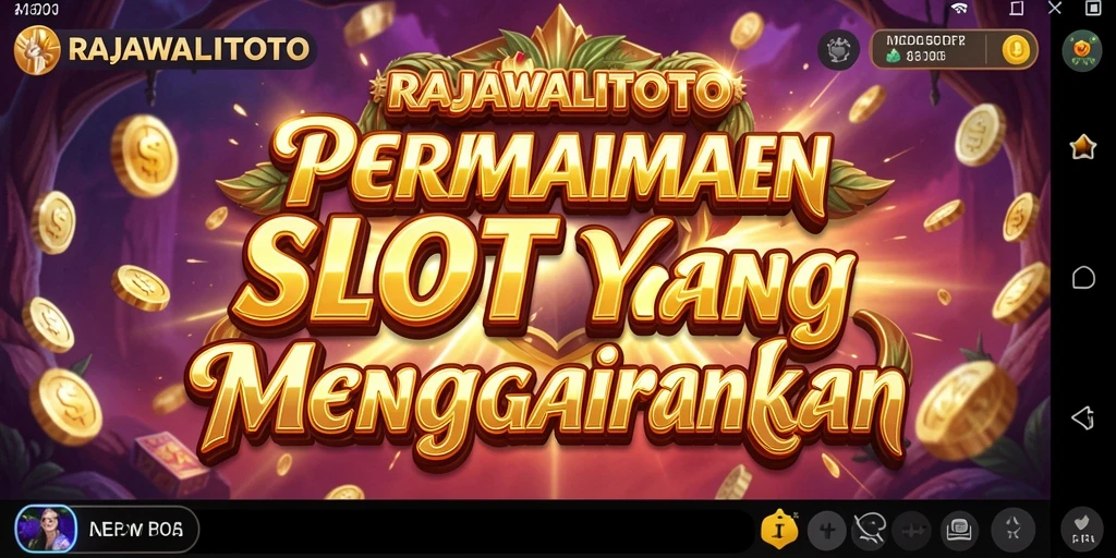 Gameplay seru RAJAWALITOTO dengan grafis yang memukau.