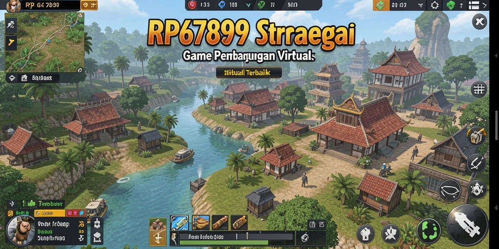Tampilan gameplay RP6789 yang menarik dalam pembangunan kota.
