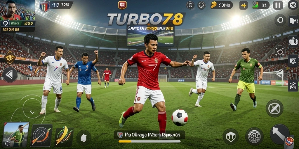 Tampilan gameplay TURBO78 yang menegangkan dan menarik
